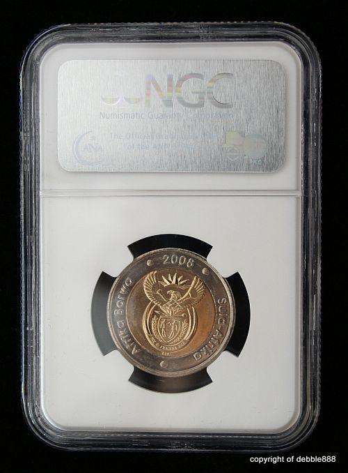 MS65 MANDELA 2008 BDAY.... NGC GRADED!!!